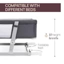 Chicco Next2Me Twins, Cuna Colecho Gemelos, 2 Colchones, Aleta Abatible con una Mano, 11 Niveles de Altura, Barrera Divisoria con Inserciones en Red, Cuna Gemelos, 0-6 Meses - 7