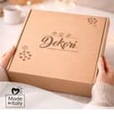 DEKORI Orologio da Parete con Pendolo – Design Gallinella in Legno, Silenzioso e Artigianale, per Cucina Rustica o Casa, 27x32 cm - 8