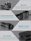 90W 65W USB C Cargador para HP Spectre x360 13 14 15 Envy x360 14 15 16 17 Inch 2-in-1 Pavilion Plus 14 EliteBook,ProBook,ZBook Firefly,Elite Dragonfly, c640 c645 Fortis Chromebook Portatil - 5