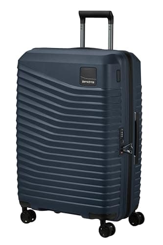 Samsonite Intuo - Spinner M, Erweiterbarer Koffer, 69 cm, 79/87 L, Blau (Blue Nights)