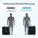 Hume Body Check Körperfettwaage mit 8 Frequenzsensoren, Personenwaage mit Körperfett, Smart Waage mit App Für Körperfett, Muskelmasse, Bmi,28 Wichtige Kennzahlen Zur Körperzusammensetzung, Unterstützu - 5