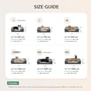 Casa Paw Orthopaedic Waterproof Dog Bed for Extra Large Dogs, Memory Foam, XL Dog Bed with Sides, Egg Crate Foam and Non-Slip Base, Jumbo Dog Couch Bed with Washable - 5