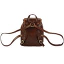FLORENCE LEATHER MARKET Borsa a zainetto 6559 (Marrone) - 3