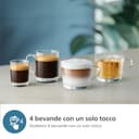 Philips Macchina da caffè espresso automatica Serie 2300-4 bevande, Display touch screen a colori, Sistema LatteGo, SilentBrew, Macinacaffè in ceramica, Filtro AquaClean. Bianco cromo (EP2333/40) - 3