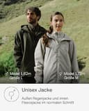 Kapten & Son Everyday 3in1 Funktionsjacke Sandstone M | Regenjacke Damen & Herren Beige mit herausnehmbarer Fleecejacke | Outdoor Jacke mit 10.000 mm Wassersäule, aktungsaktiv, winddicht - 5