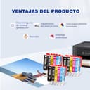 KINGWAY PGI-580 CLI-581 XXL Cartuchos de Impresora Compatibles con Canon 580XXL 581XXL Cartuchos Multipack para Pixma TS6350 TS705 TS8350 TS8352 TS9550 TS6351 TS8351 TR8550 TR7550 TS9150 TS9551C 15P - 5