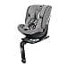 Inglesina Halley Pro, Grey, 360° Rotating Child Seat ISOFIX, from 0 to 12 Years (40-150 cm), Adjustable and Breathable, Approved according to ECE R129/03 - 1