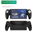 FACAIIO Custodia protettiva in silicone per PlayStation Portal Controller, leggera, 31 x 12 x 3 cm, con staffa integrata, per PS Portal, colore nero - 5