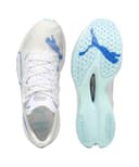 Puma Deviate Nitro™ Elite 3 Scarpe da corsa da uomo, Bianco-blu velocità, 45 EU - 6