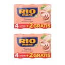 2X Confezione Per Rio Mare Tonno all'Olio di Oliva, 80g x 12 Lattine (8 + 4 Gratis), Confezione Convenienza - 1