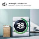 LG F4WR6013A0W - Lavadora Inteligente, 13kg, AI Direct Drive, 1400rpm, Carga Frontal, Clasificación A, TurboWash 360º, Vapor Steam, Serie 600, Blanco - 8