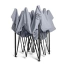 All Seasons Gazebos 3x3m Heavy Duty Fully Waterproof Pop up Gazebo With Accessory Pack - Metallic Grey - 4