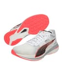 Puma Scarpe da corsa da uomo Deviate Nitro Elite Racer 195204 White-Lava Blast, bianco, 43 EU - 6