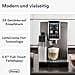 De'Longhi Dinamica Plus ECAM380.95.TB Fully Automatic Coffee Machine with LatteCrema Milk System, One-Touch Cappuccino, with 24 Recipes, 3.5 Inch TFT Colour Display, 1450 W, Titanium/Black - 2
