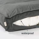 jamaxx-pets® Premium Hundekissen Hundematte Canvas Waschbar Orthopädisch Memory Foam Visco-elastische Füllung, Weiches Hundebett kleine Hunde PDB1007 (grau, L 90 x B 70 x H 15 cm) - 3