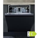 Bauknecht BCIO 3T341 PLET Vollintegrierbarer Geschirrspüler 60 cm /Edelstahl/14 Maßgedecke/10 Standardprogramme und 1 Sensorprogramm/PowerClean/ActiveDry/Besteckschublade/Vollwasserschutz - 8