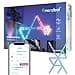 Nanoleaf Lines 60 Degrees Starter Kit, 15 Barre Luminose LED RGBW Smart e Modulari - Applique da Parete Interno Modulari, Luci Led 16M Colori WiFi, Funziona con Alexa, Sincronia Musica e Monitor - 1