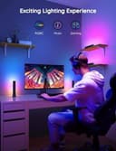 Govee LED Light Bars, Smart WiFi RGBIC TV Backlight, Gaming Lights with Scene and Music Modes, Play Light Bar for PC, TV, Room Decoration, Work with Alexa & Google Assistant - 2