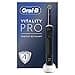 Oral-B Vitality Pro Cepillo de Dientes Eléctrico con Mango Recargable y 1 Cabezal, Diseñado Por Braun, Regalos Originales - Negro - 1