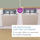 Bosch SMV6ZCX16E, Stiftung Warentest GUT (2,2)*, Serie 6, vollintegrierter Geschirrspüler mit Besteckschublade, 60 cm, PerfectDry, Intelligent Programm, Max Flex Körbe, Vario Schublade, Home Connect - 20