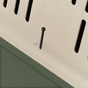 Ferplast Trasportino per cani grandi ATLAS 60 CLASSIC, Box per trasporto cani grossa taglia con ciotola inclusa, Porta in acciaio plasticato, Chiusura di sicurezza, Griglie per l'aerazione, 61 x 91 x h 68 cm Verde - 5