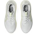 Asics Tenis de Correr Gel-Nimbus 27 para Hombre, Blanco/Amarillo Huddle, 45 EU - 6