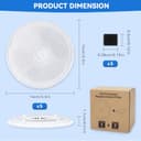 Confezione da 5 filtri di ricambio per fontanella per gatti + 5 filtri in spugna, compatibili con la fontanella per gatti wireless Petkit Eversweet Solo SE/Solo 2/3 Pro/3/2s - 7