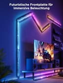 Govee Erweiterungsset für Gaming Glide Wandleuchte H6063, erweiterbar auf bis zu 12 Lichtabschnitte, inkl. 2 Lichtabschnitten, 1 quadratischem und 1 dreieckigem Verbinder - 4