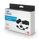 Cardo PT200001 Packtalk Edge Motorcycle Bluetooth Communication System Headset Intercom - Single Pack, Black & ACCESSORY - PACKTALK EDGE 2ND HELMET (JBL) KIT - 3