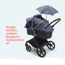 Bugaboo Fox Cub Kinderwagen für jedes Gelände, leichter und stabiler Kinderwagen, strapazierfähiges Design und extragroßes Sonnendach, einteilig und selbststehend faltbar, Stormy Blue - 7