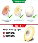 KFD Cargador Portátil 24V Adaptador para Philips Hue Go 798835 800136 7146060PU 7146060PH 71460/60 7146060C6 HueGo LED Light Lámpara HF12 HF18 HF24 S018QU2400075 S018QU2400050 Fuente de alimentación - 3