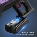 Rowenta X-Force Flex 9.60 Allergy Parquet, Aspirapolvere Senza Fili con Tecnologia Flex e Luce LED, 100 Air Watt, Design Leggero 1.1Kg, 45 Min Autonomia, RH2047 - 6