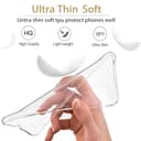 Wanyuexes Case for Oppo Find X7 Ultra Case, PHY110 Case, Soft Clear TPU Phone Cases, Slim Silicone Protective Shockproof Transparent Cover for Oppo Find X7 Ultra 5G Crystal Clear - 4