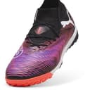 Puma Future 8 PRO Cage - Scarpe da Calcio Unisex, Puma Black-Puma White-Glowing Red, - 6