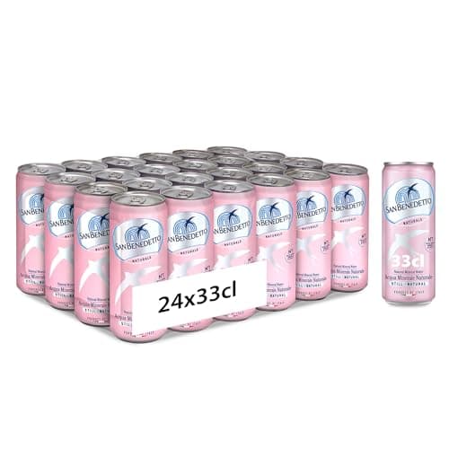 Acqua Minerale San Benedetto, Acqua Minerale Naturale Oligominerale microbiologicamente pura, in lattina da 33 cl