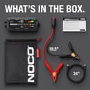 NOCO Boost GB20: 500A UltraSafe Starthilfe Powerbank – 12V Lithium-Starthilfegerät & Starterkabel – Tragbarer Booster für Benziner bis 4,0L - 6