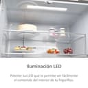 Haier Cube 83 Series 3 HCR3818ENMM - Frigorífico 4 Puertas, Display LED, Función Cooling y Freezing, 467L, Tiradores Integrados, Total No Frost, Ancho 83cm, Motor Inverter, Luz LED, Inox - 7