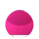 FOREO LUNA mini 2 Facial Cleansing Brush - Travel Accessories - Face Massager Electric - All Skin Types Ultra-hygienic Skincare - Simple Face Wash - Silicone Electric Face Cleanser - Fuchsia - 1