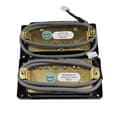 Pickups De Guitarra Humbucker Pickups Cuello Y Puente Pickup 4c Cableado Arnés Push-Pull Single Set para Gibson Epiphone Guitar Pastillas de Guitarra eléctrica (Color : Silver Black Frame) - 4