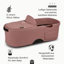 Bugaboo Dragonfly Liegewanne mit Lüftungsfenstern, einhändig faltbar in jeder Position, kompatibel mit dem Bugaboo Dragonfly City-Kinderwagen, Dusty Pink - 4