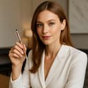 noTrash2003 Holz-Kugelschreiber aus Olivenholz mit Touchfunktion, blauschreibende Mine, versch. Set-Größen (3er Set) - 5