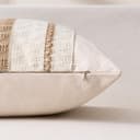 Aisybaklyn Cuscini Divano 40x40 Federe Cuscini Bohémien Marrone Cotone e lino Intrecciato Moderno Fodere Cuscini Elegante Macramè Cuscino Decorativo per Divano Camera da Letto Sedia di Casa Set di 2 - 7