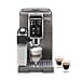 De'Longhi Dinamica Plus ECAM 376.95.T One Touch Milk Frothing System Coffee Link App Cone Grinder 3.5 Inch Colour Display Removable 1.8 L Water Tank Titanium - 1