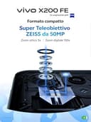 vivo X200FE 5G,Cameraphone ZEISS Teleobiettivo 50MP,Smartphone ZEISS 6.31" Master Color Display,12+12GB RAM,512GB ROM,Dimensity 9300 plus,IP68+IP69,6500mAh,90W FlashCharge,NFC, Black Luxe - 5