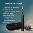 Philips Sonicare DiamondClean Smart 9400 cepillo dental eléctrico, sónico con aplicación, sensor de presión, 4 modos de cepillado y 3 niveles de intensidad, negro, modelo HX9918/89 - 10