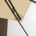 Outsunny Ersatzdach für Pavillon 3 x 4 m wasserabweisend Pavillondach mit Doppeldach Ersatzbezug für Gartenpavillon Ersatzteile aus Polyestet-Stoff Beige - 9