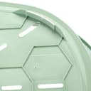 Ferplast Cat Bed, Plastic Dog Bed Small, Ventilation Holes and Non-Slip Rubber Feet for Added Stability 61,5 x 45 x h. 21.5 cm. Green - 5