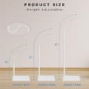 VIKOBESS Soporte para videovigilancia de bebé ajustable en altura de 170 cm Compatible con videovigilancias de bebé Infant Optics DXR-8 Pro, HelloBaby, Babysense, VTech, Motorola y todas las - 5