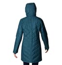 Columbia Women's Heavenly Long Hooded Puffer Jacket, Night Wave, XL - 2