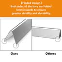 GFTIME 66032 Flavorizer Bars 43,4cm für Weber Genesis II/LX 300 Serie, Aromaschienen für Genesis II E-310 E-315 E-330 E-335 S-310 S-335 LX S/E-340, Heizplatten Aromaleiste für Weber 66795, 5 Stück - 4